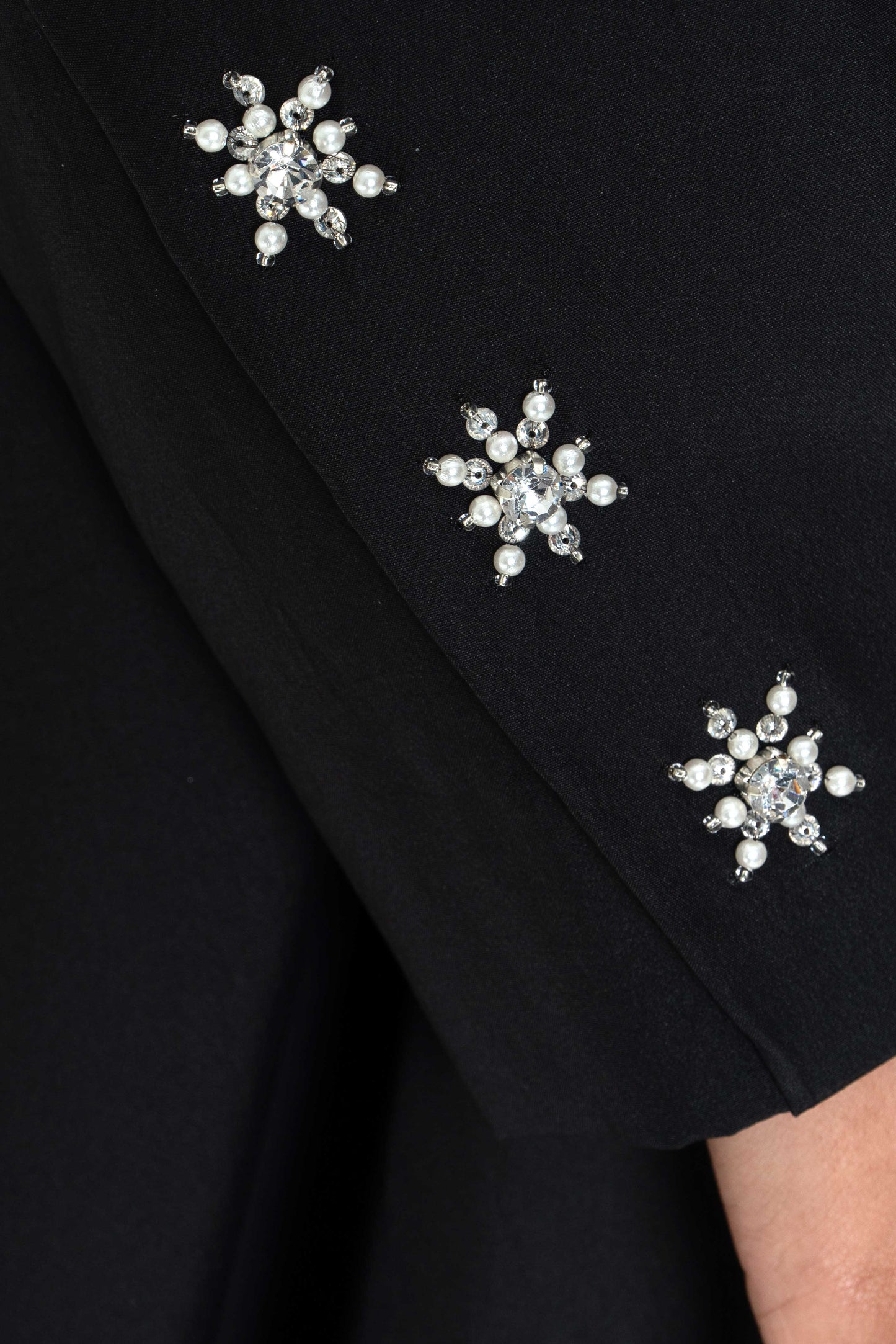 Embellished sleeve Abaya