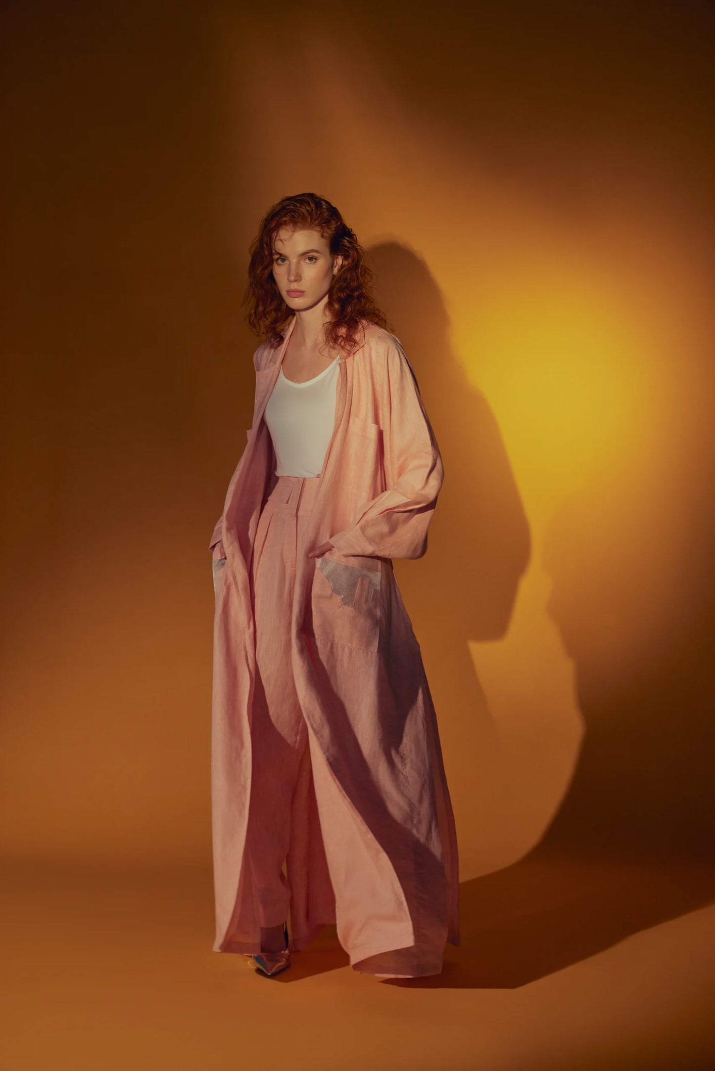 The Dreaming Tailored Fit Linen Pants