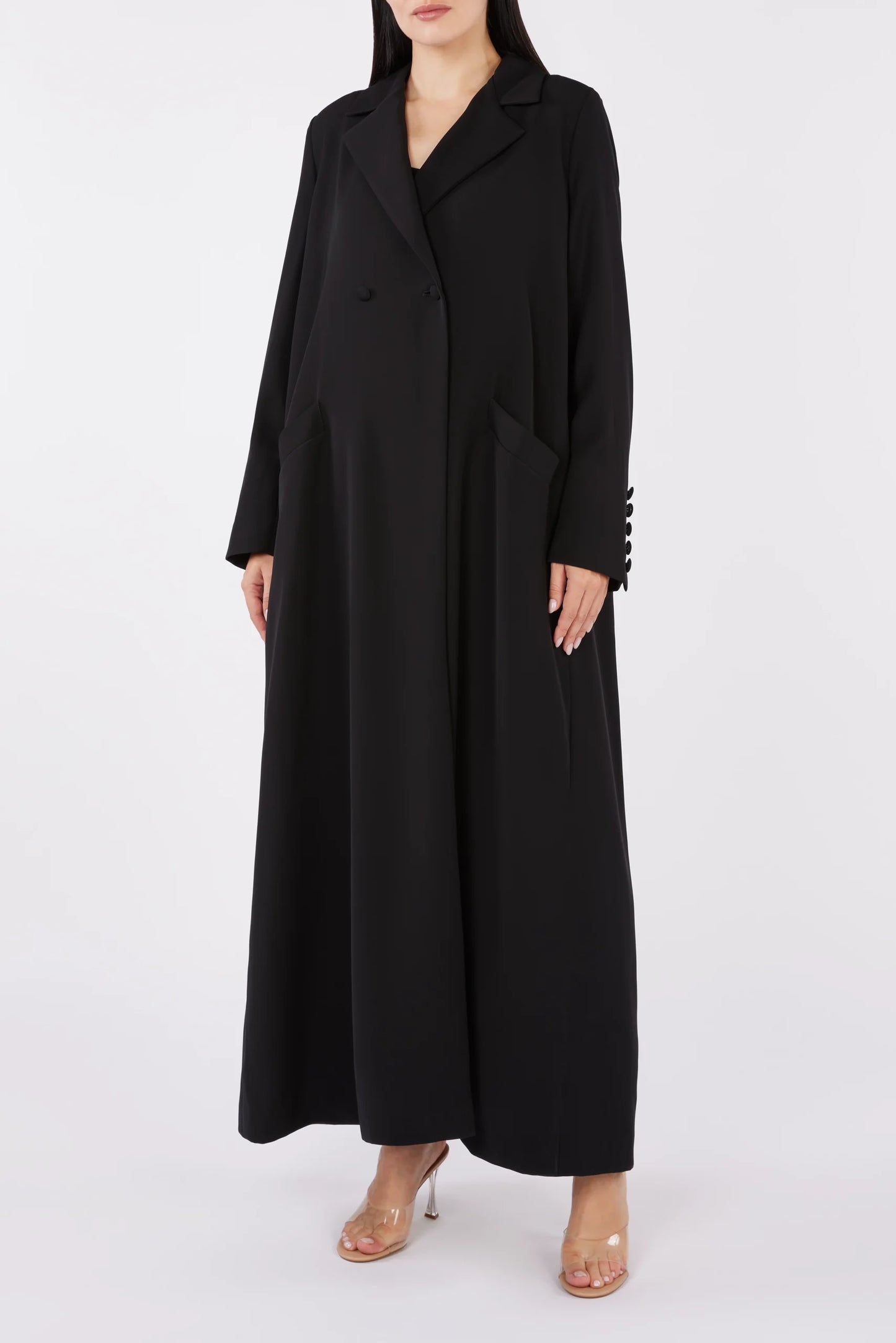 The Pursuit Pleated Back Abaya