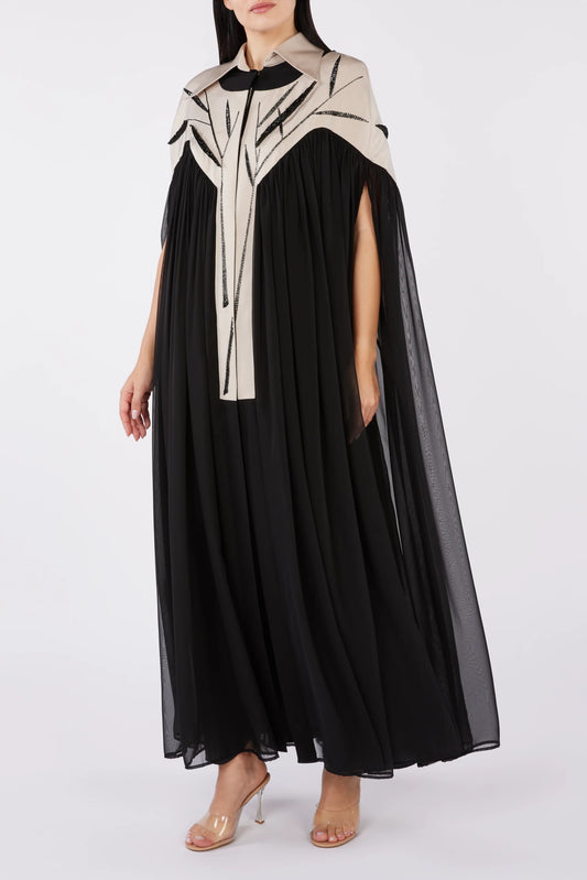 Power Collared Kaftan