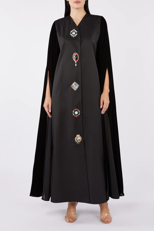 Indulgence Cape Sleeve Kaftan