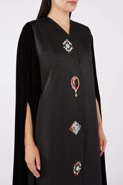 Indulgence Cape Sleeve Kaftan