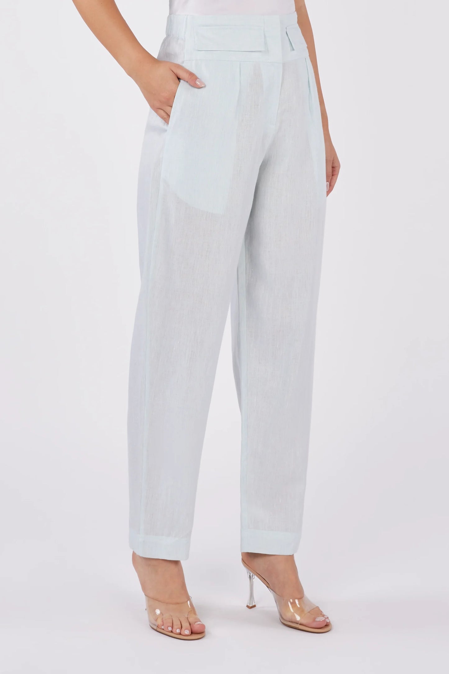The Dreaming Tailored Fit Linen Pants