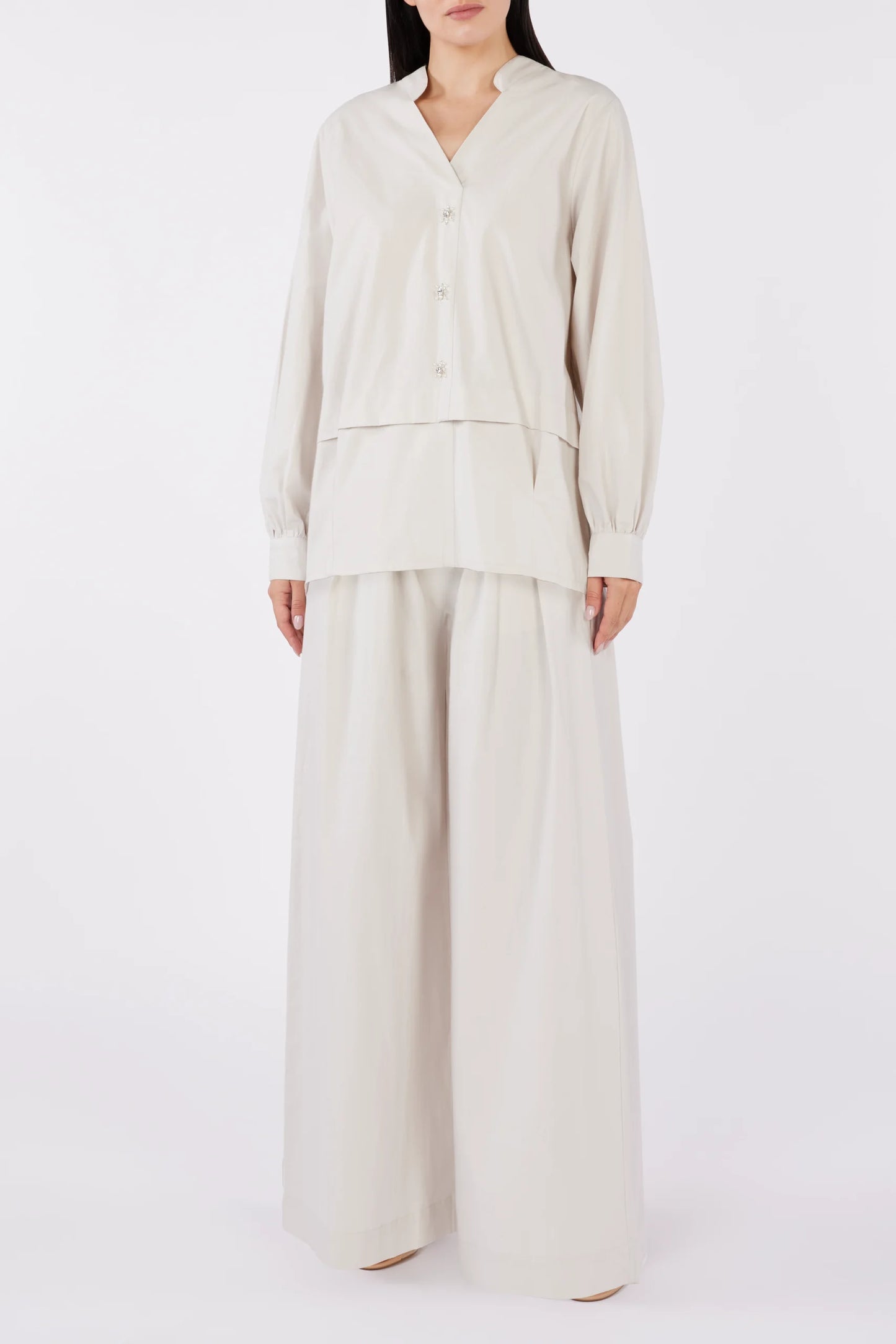 Indulgence Pleated Wide Leg Pants