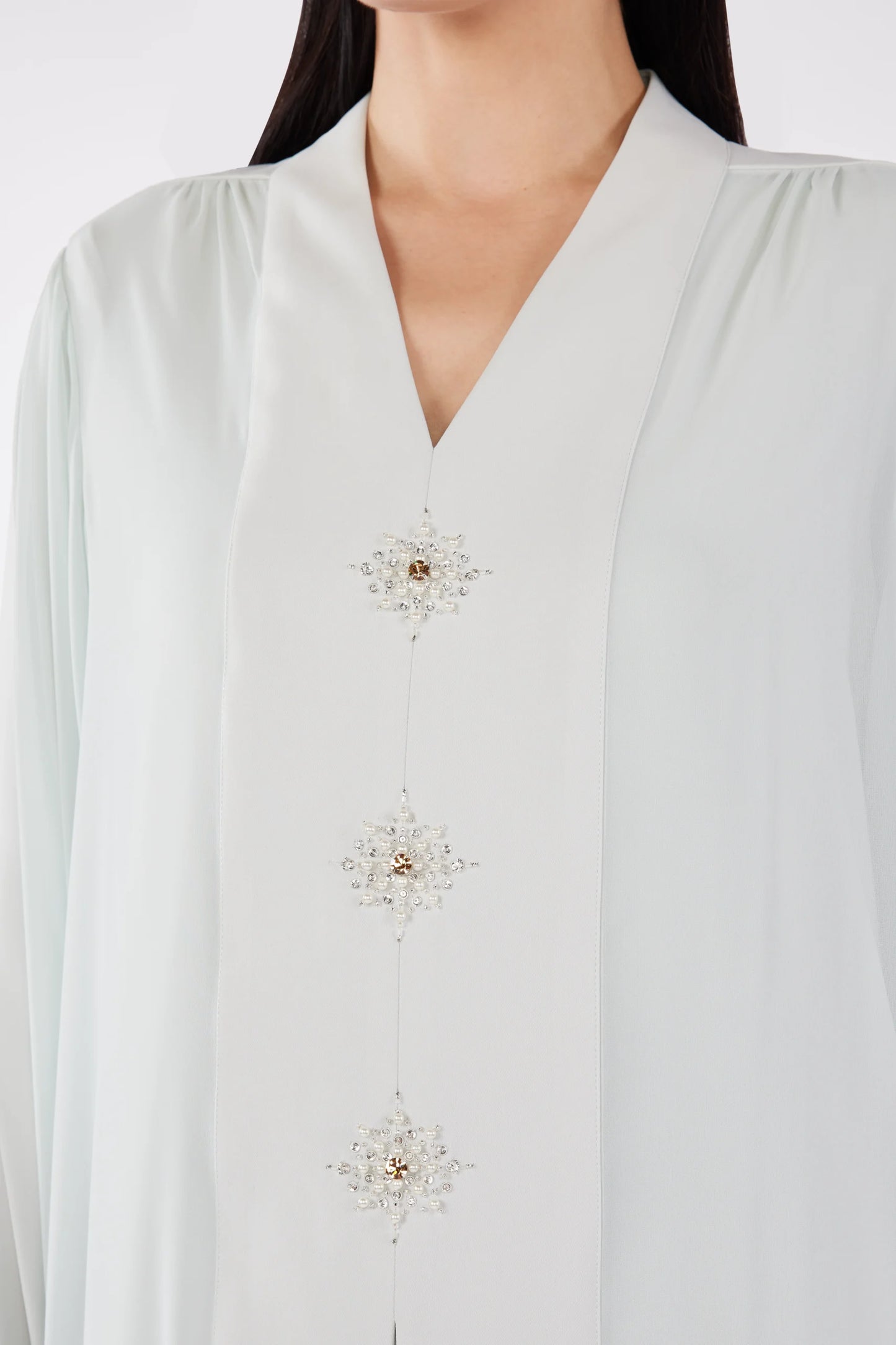 Indulgence Cape Effect Chiffon Kaftan and Inner Dress