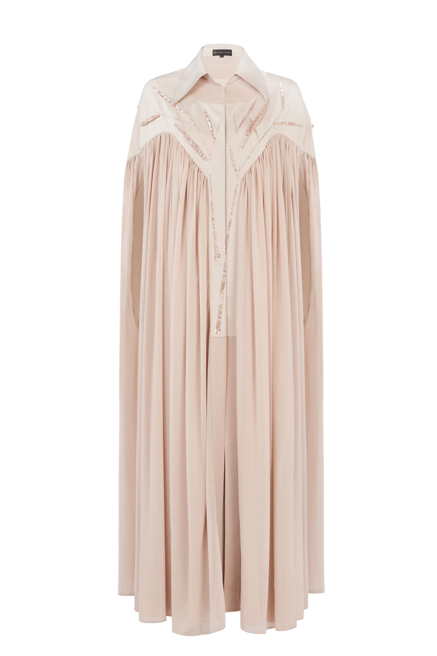 Power Collared Kaftan