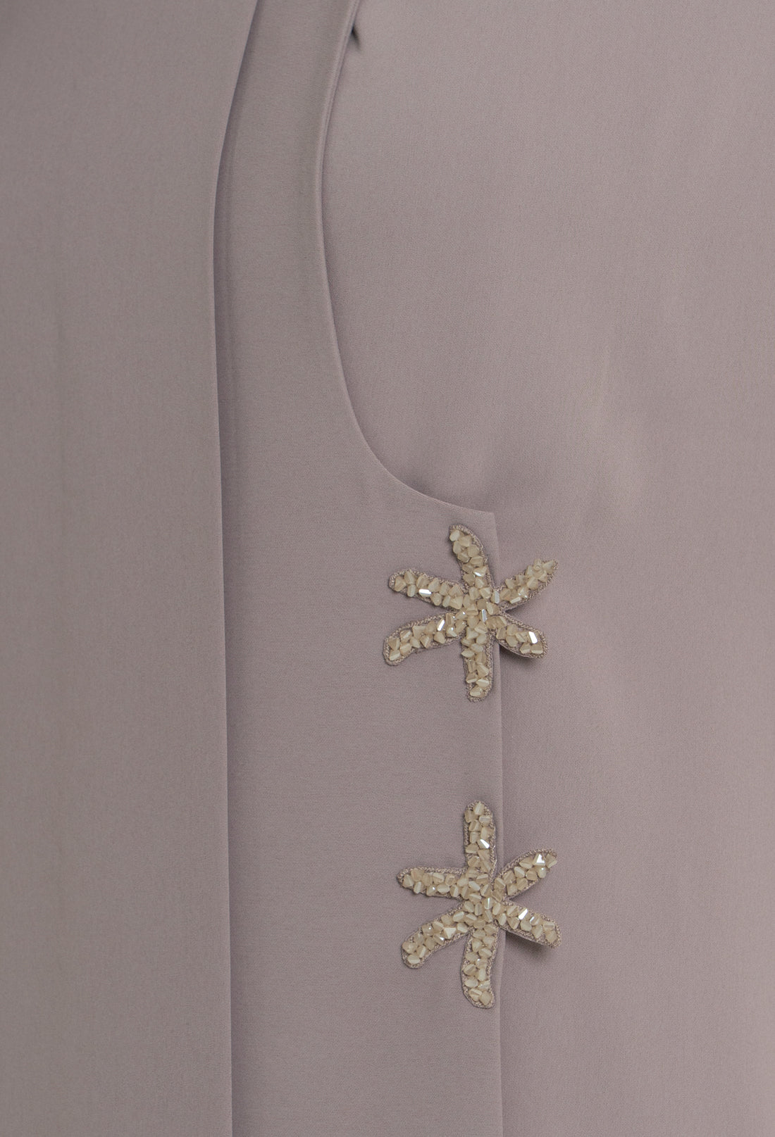 AQUA Coat-Style Abaya