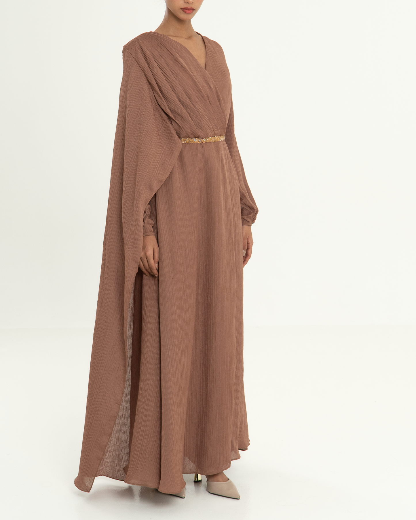 Terra Wrap-Style Dress