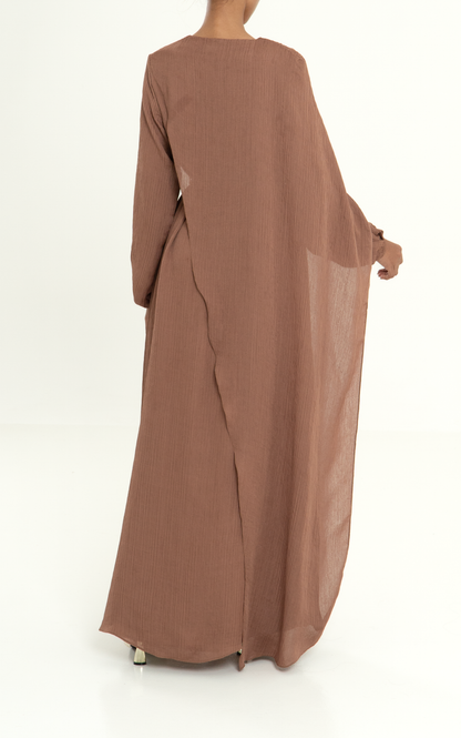 Terra Wrap-Style Dress