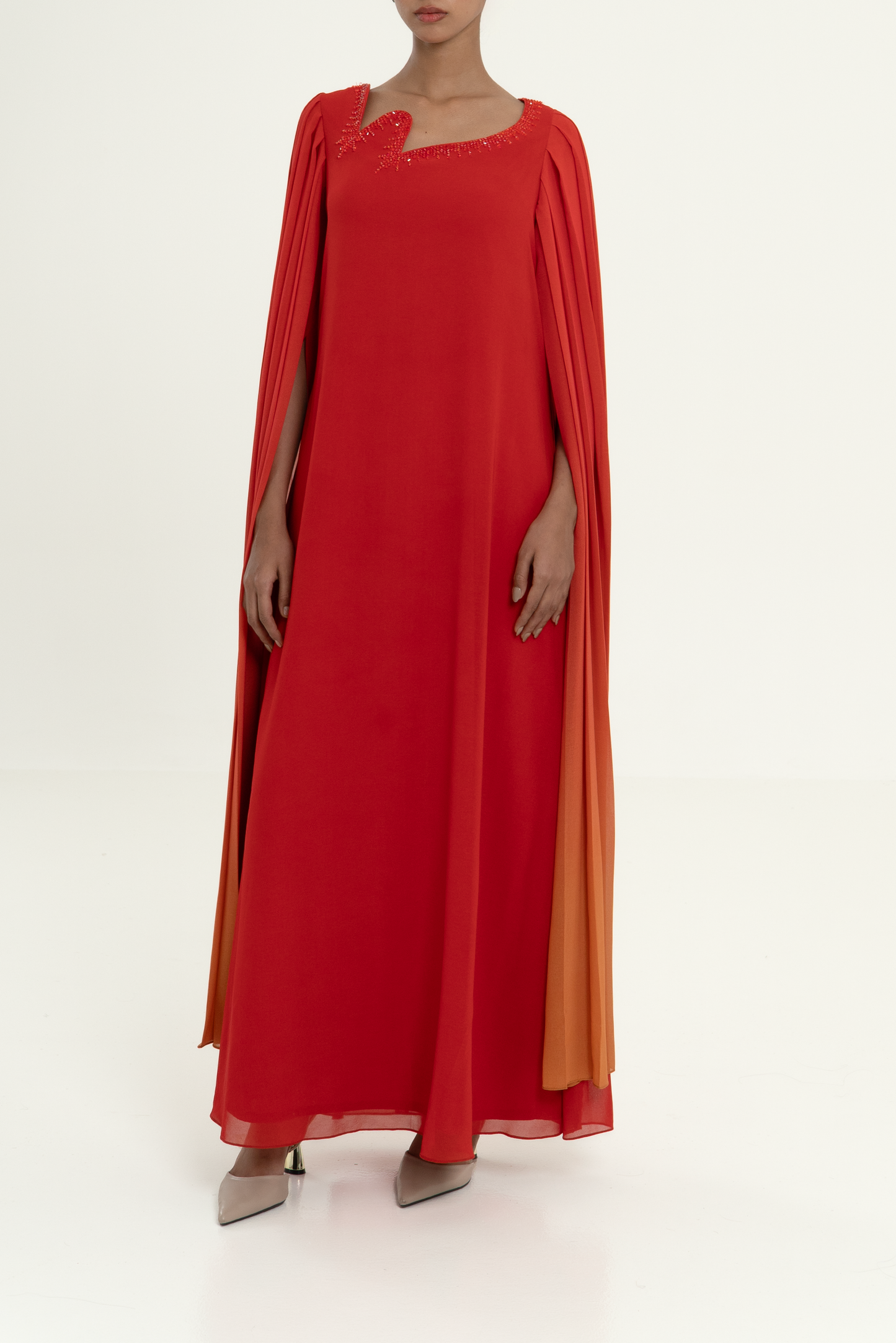 IGNIA Flame-Neck Dress