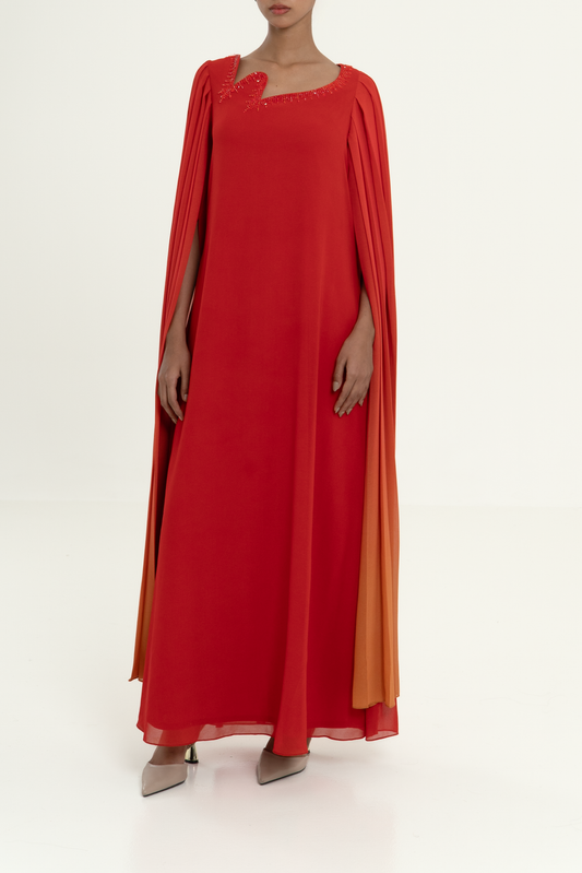 IGNIA Flame-Neck Dress