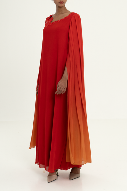IGNIA Flame-Neck Dress