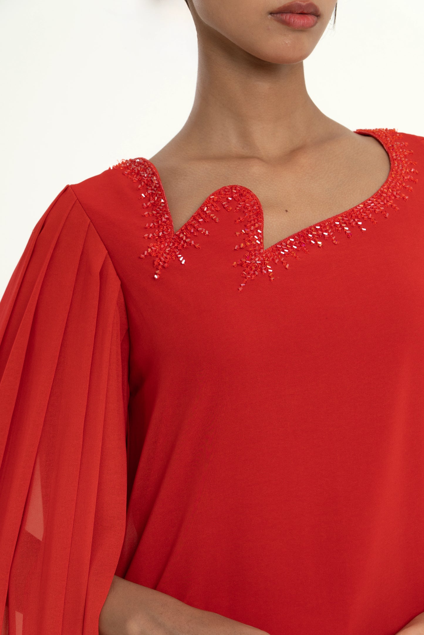 IGNIA Flame-Neck Dress