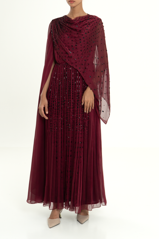 IGNIA Cowl-Neck Dress