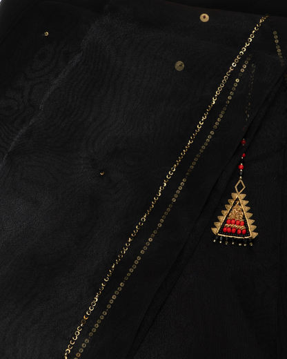 Gold Organza Chiffon Sheila