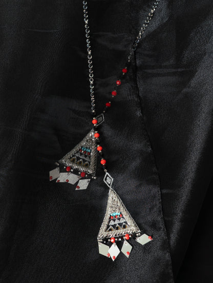 Silver Organza Chiffon Sheila