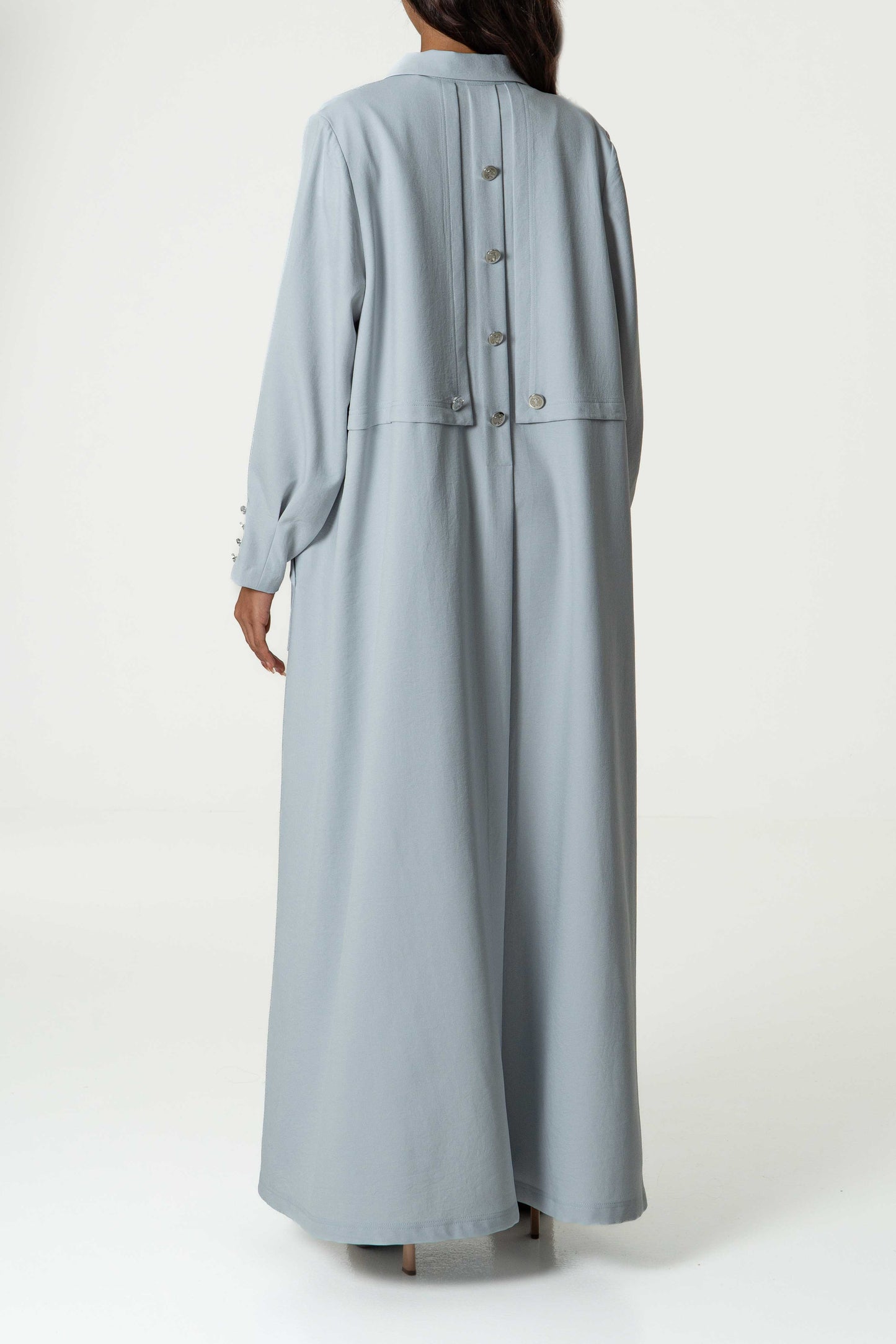 Collared Coat and Pant Set