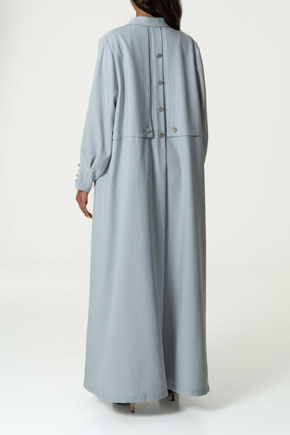 Collared Coat and Pant Set