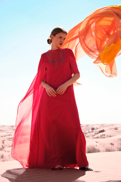 IGNIA High-Neck Kaftan