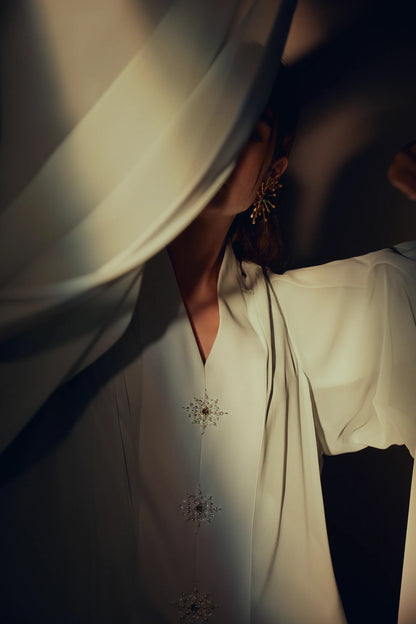 Indulgence Cape Effect Chiffon Kaftan and Inner Dress