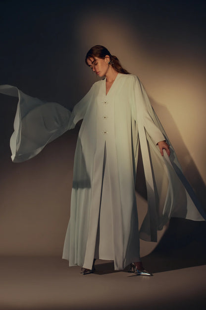Indulgence Cape Effect Chiffon Kaftan and Inner Dress
