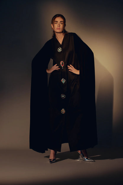 Indulgence Cape Sleeve Kaftan