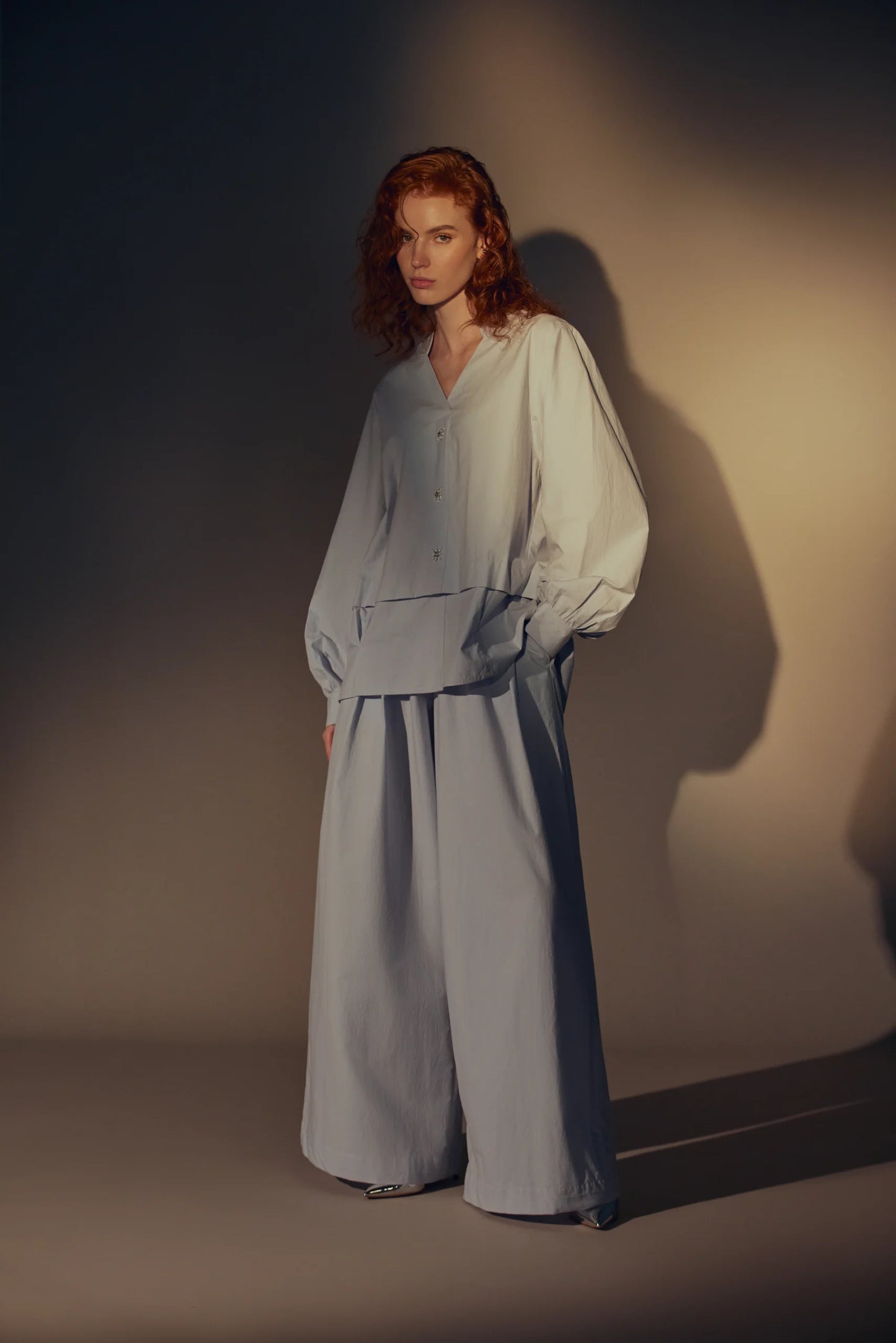 Indulgence Pleated Wide Leg Pants