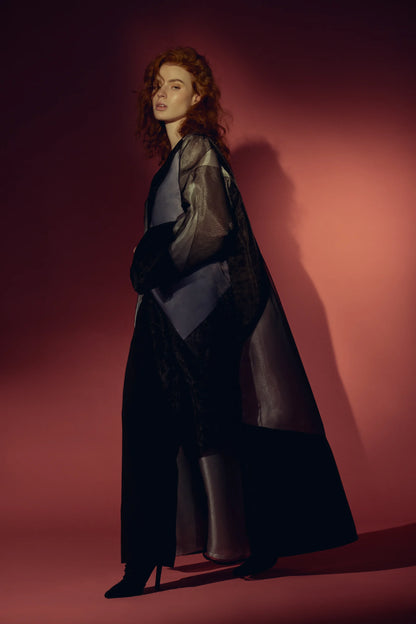 The Descending Organza Abaya