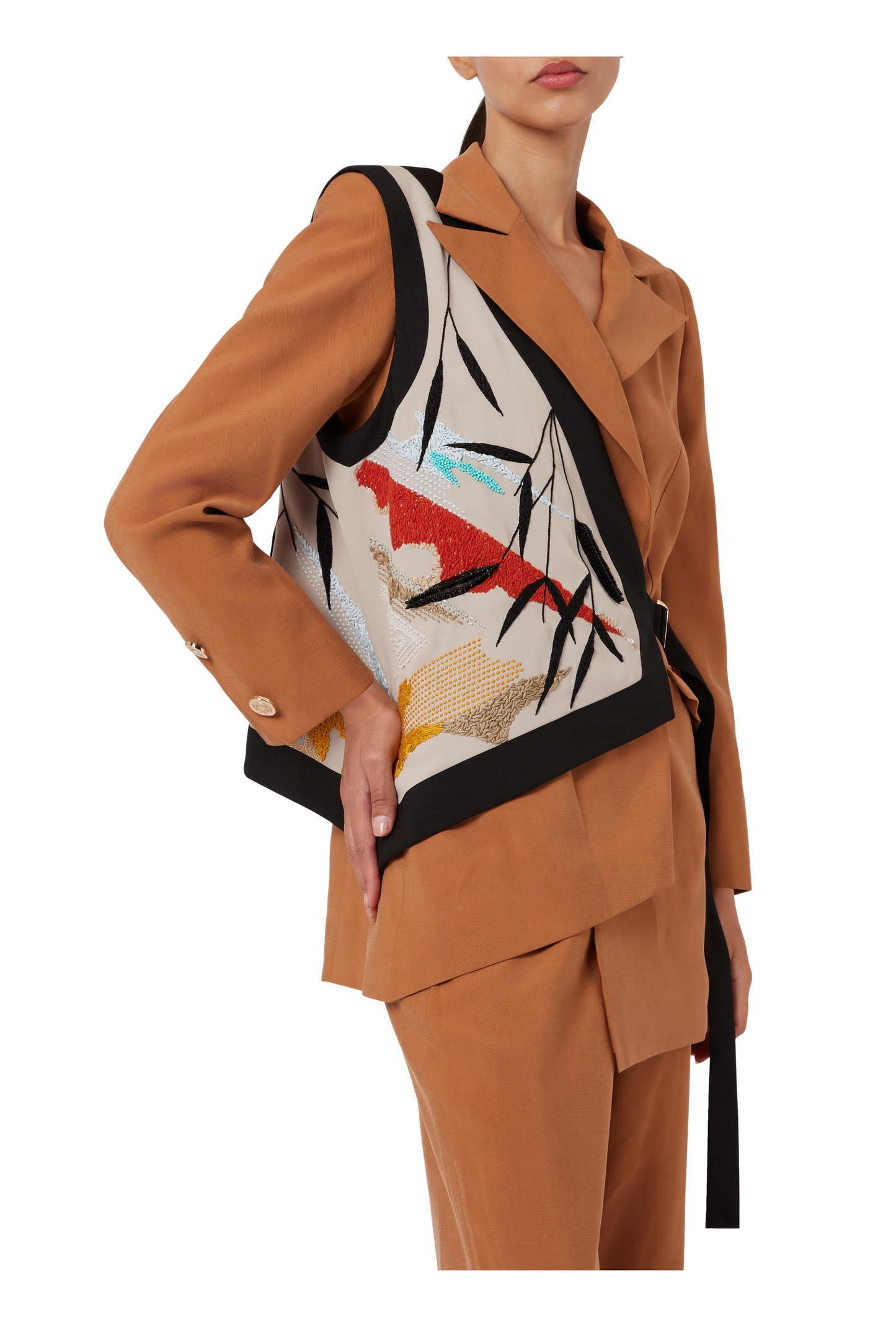 The Overcoming Embellished Vest