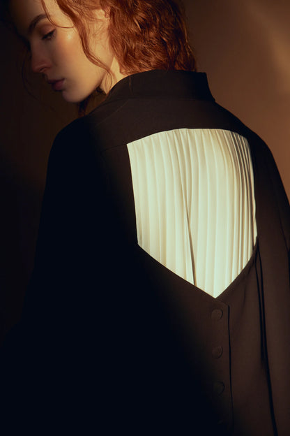 The Pursuit Pleated Back Abaya